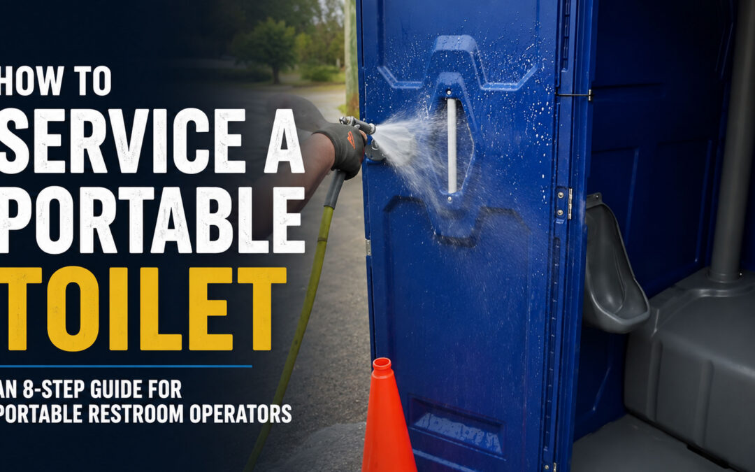How to Service A Portable Restroom: An 8 Step Guide for Portable Restroom Operators